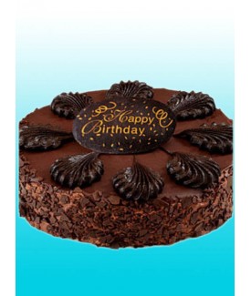 Chocolate Mousse Torte Happy Birthday Cake